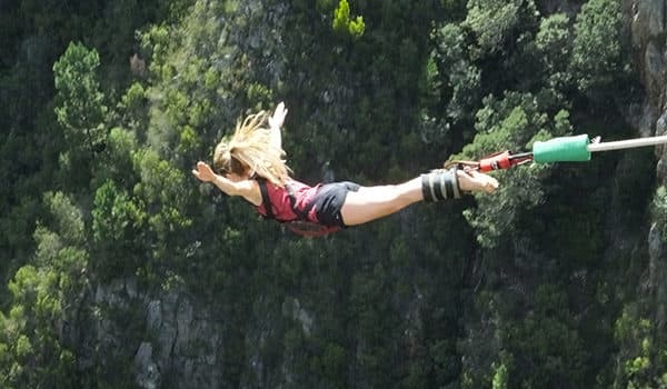 Bungy jumping